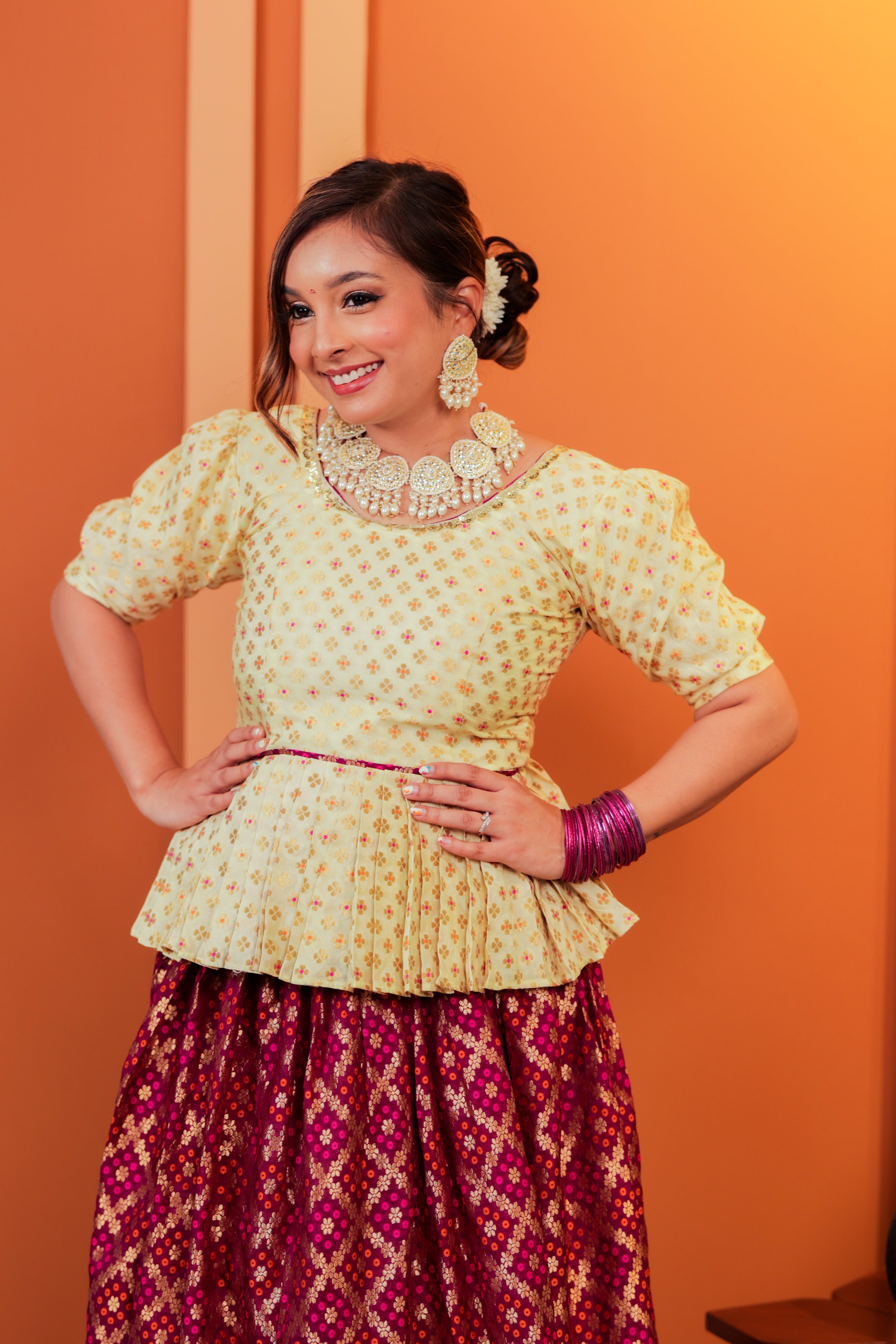 Pista Barfi Women Silk Lehenga Choli