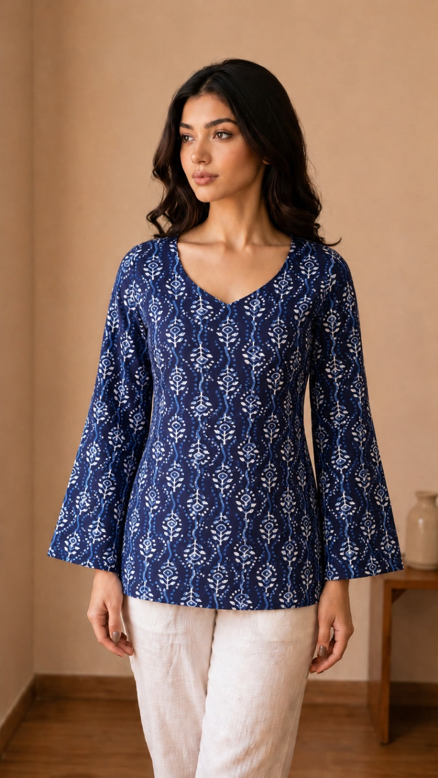 SYAHI jaipuri kurti collection for women available in 8 prints