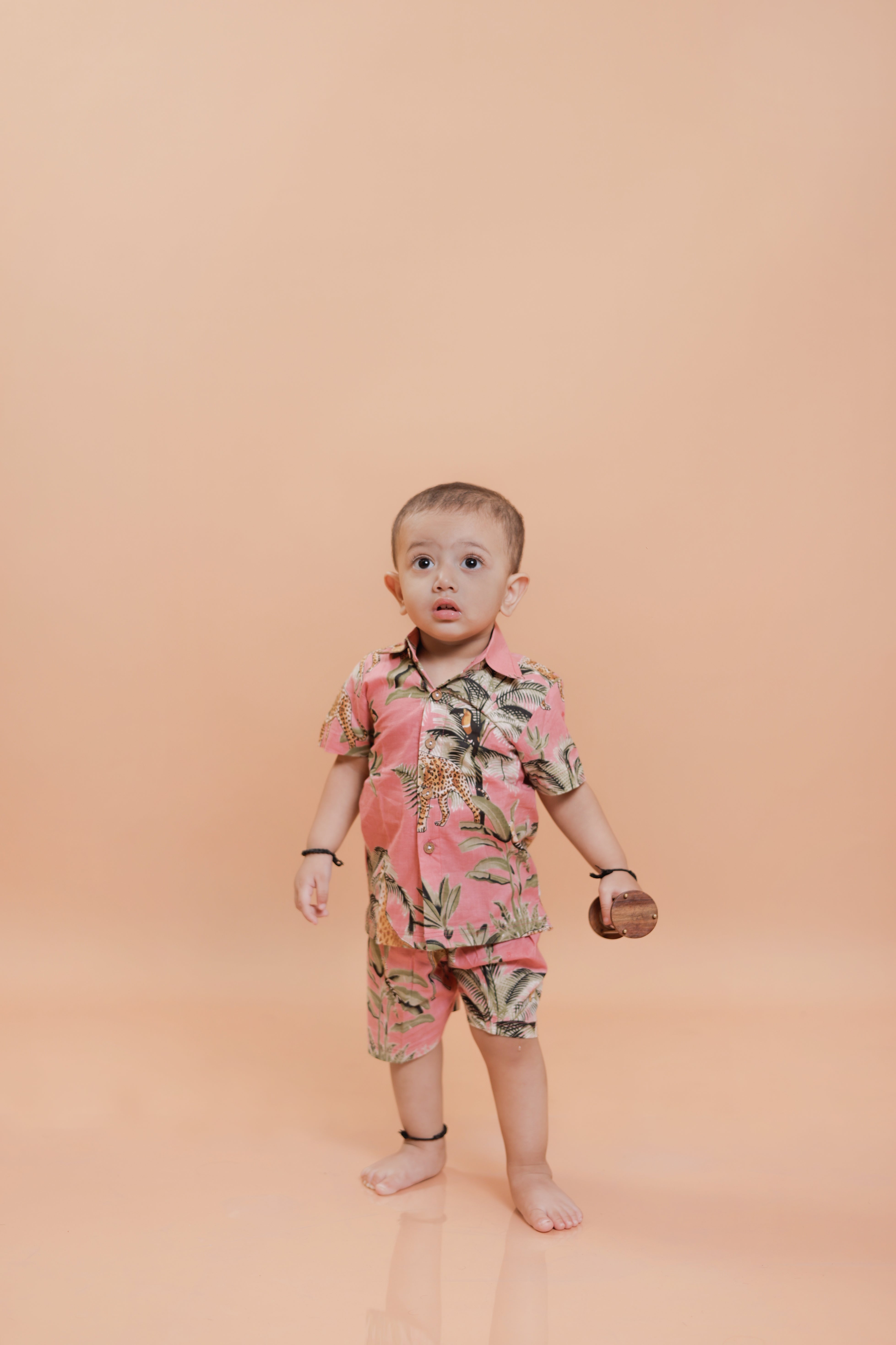 Pink Jungle Print Family-Twinning-Sets