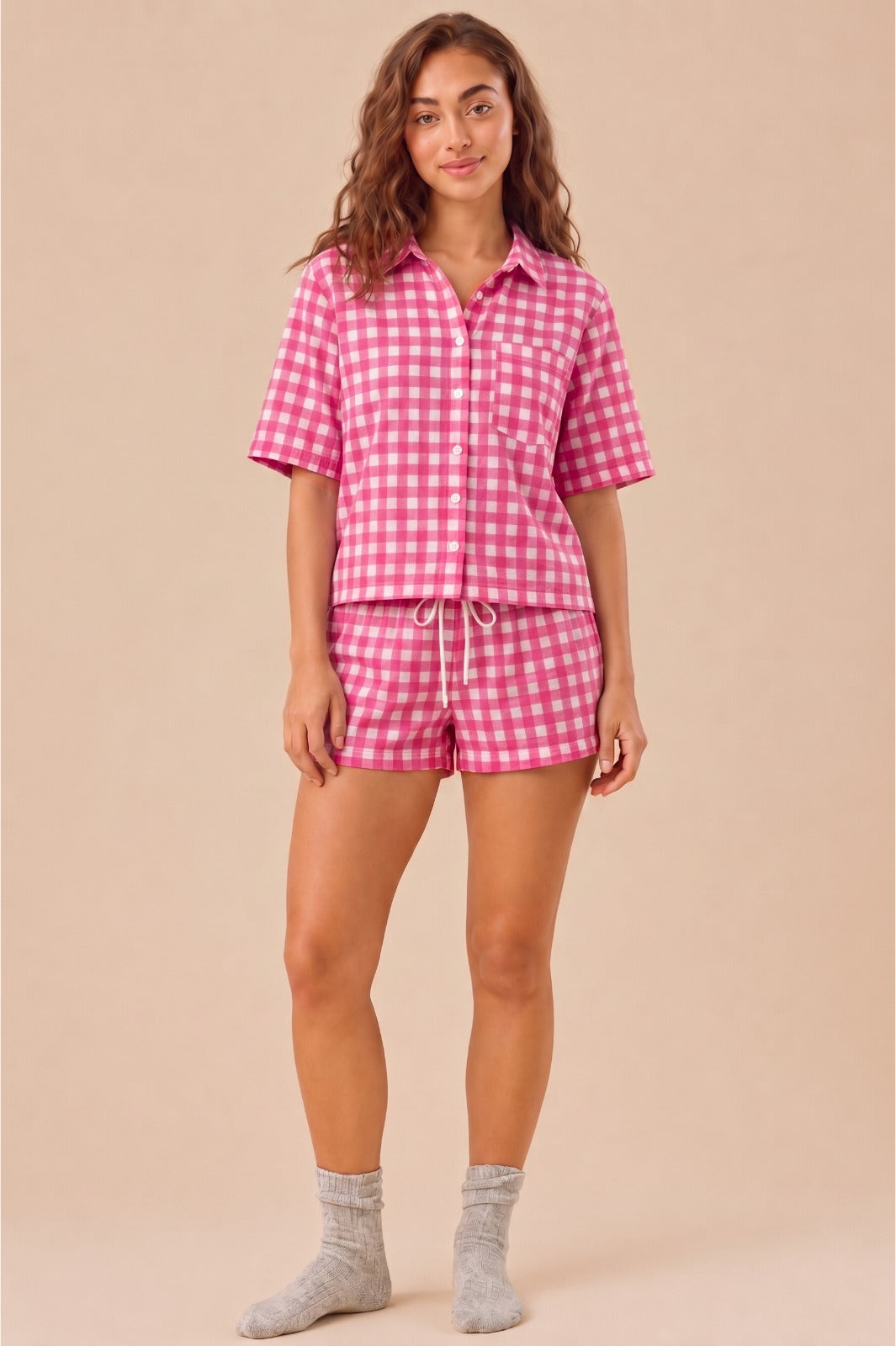 The Sunshine Slumber Cotton Night Suit Sets for Women available in 8 prints.