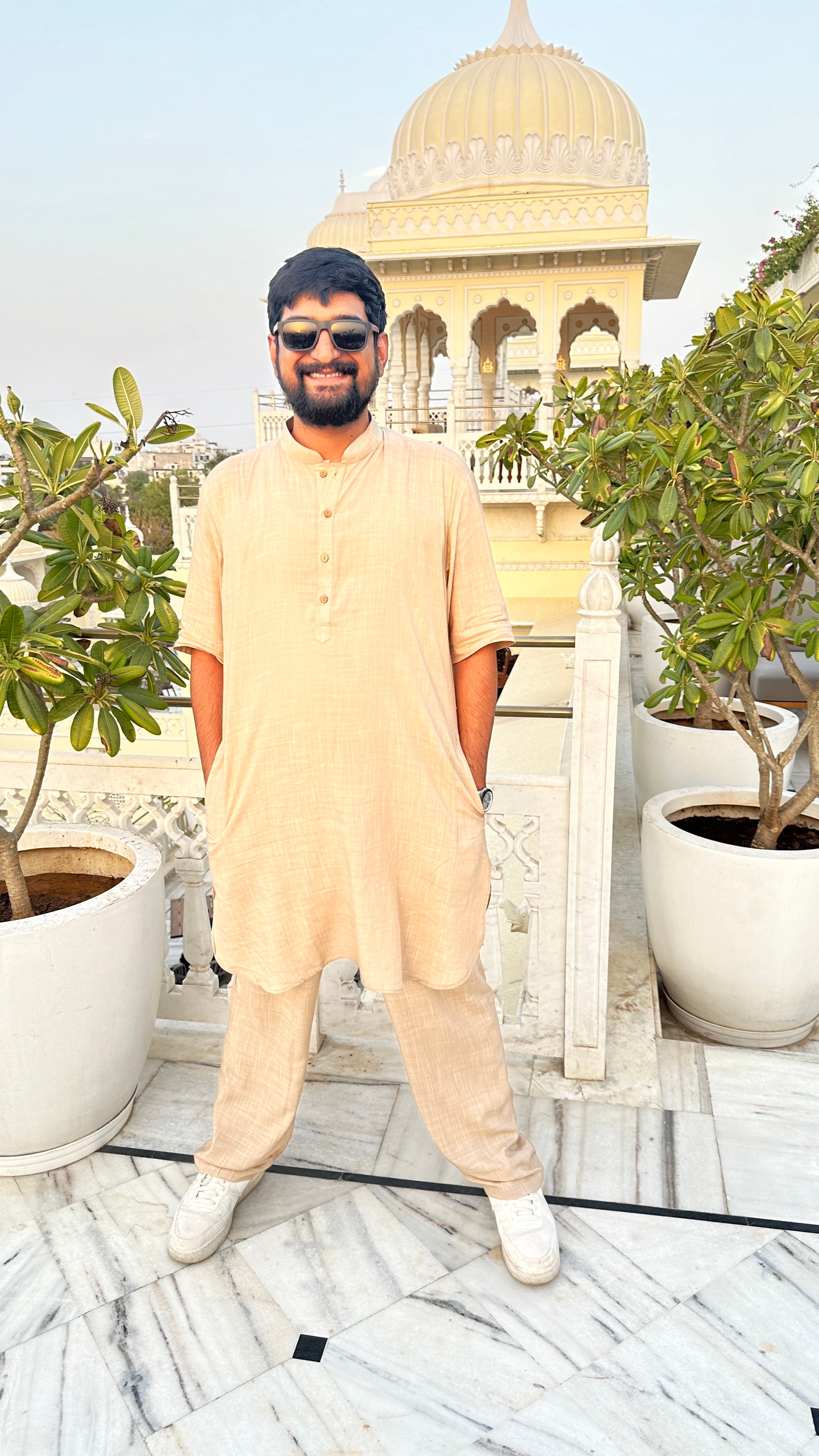 Beige Co-Ord Set Family-Twinning-Sets