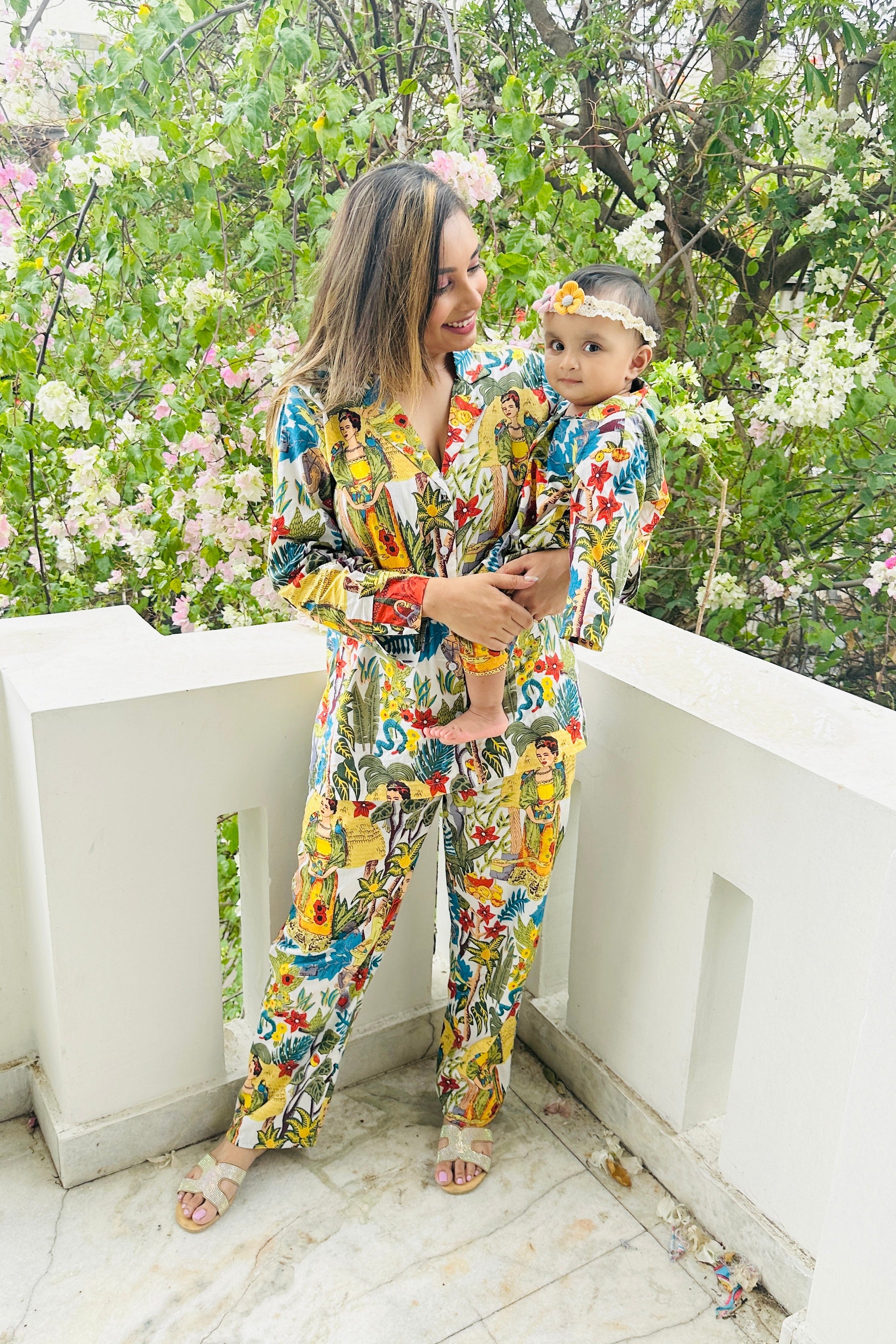 alexander-frida-garden-print-baby-boy Coord Set (Shirt and Pant)