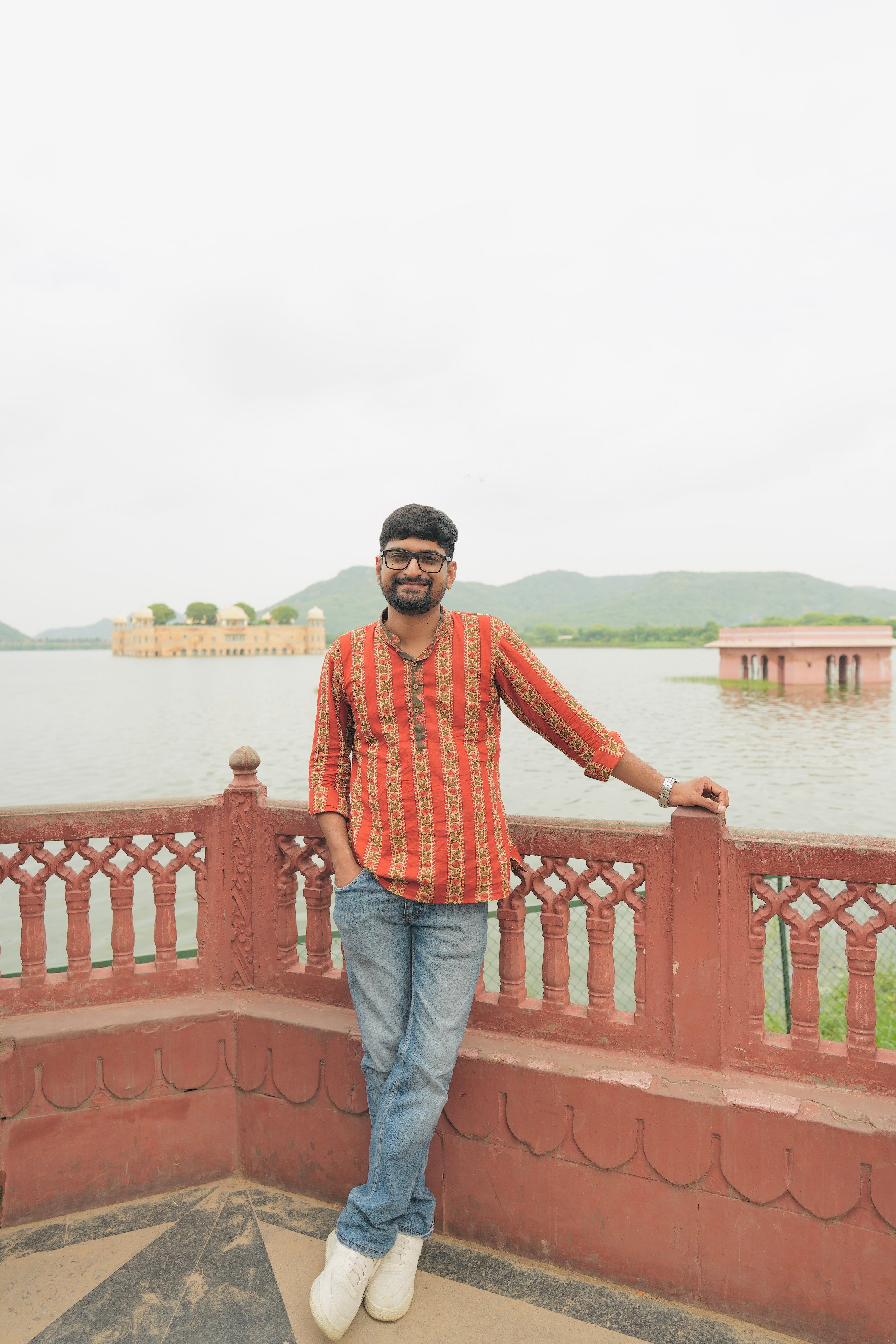 Red and Green Ethnic twinning sets for family