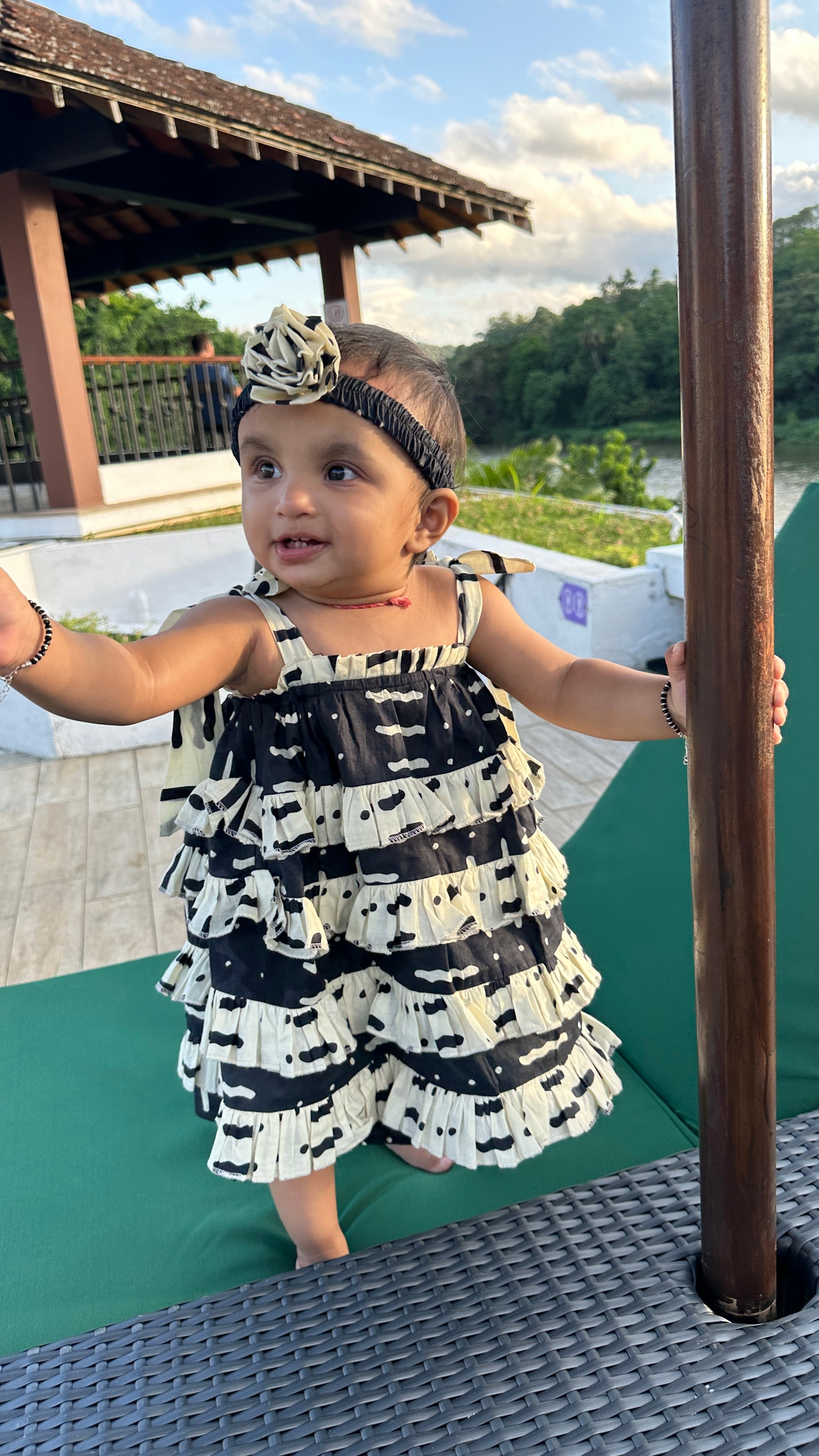 Blue And Cream Family-Twinning-Sets