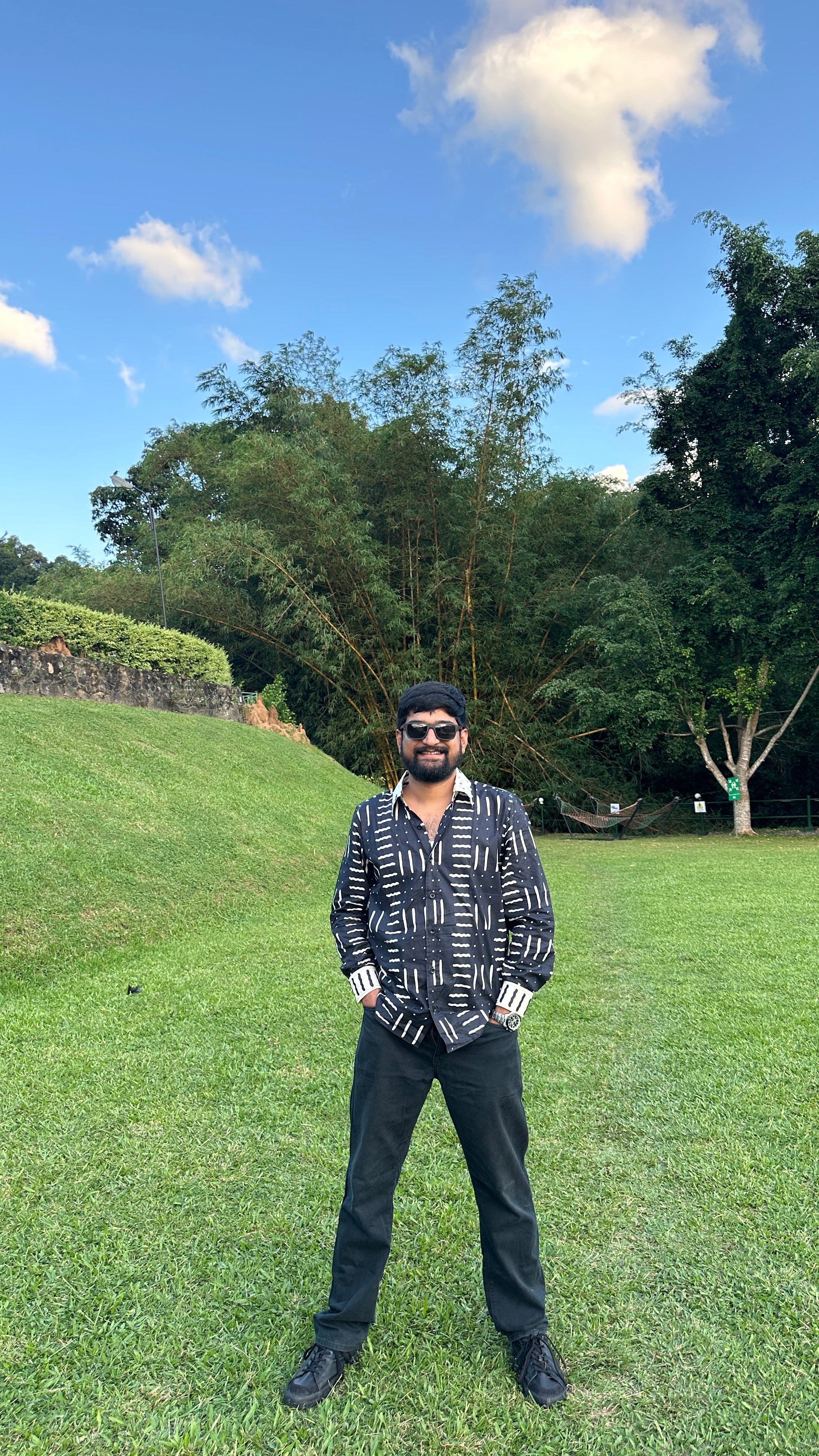 Blue And Cream Family-Twinning-Sets