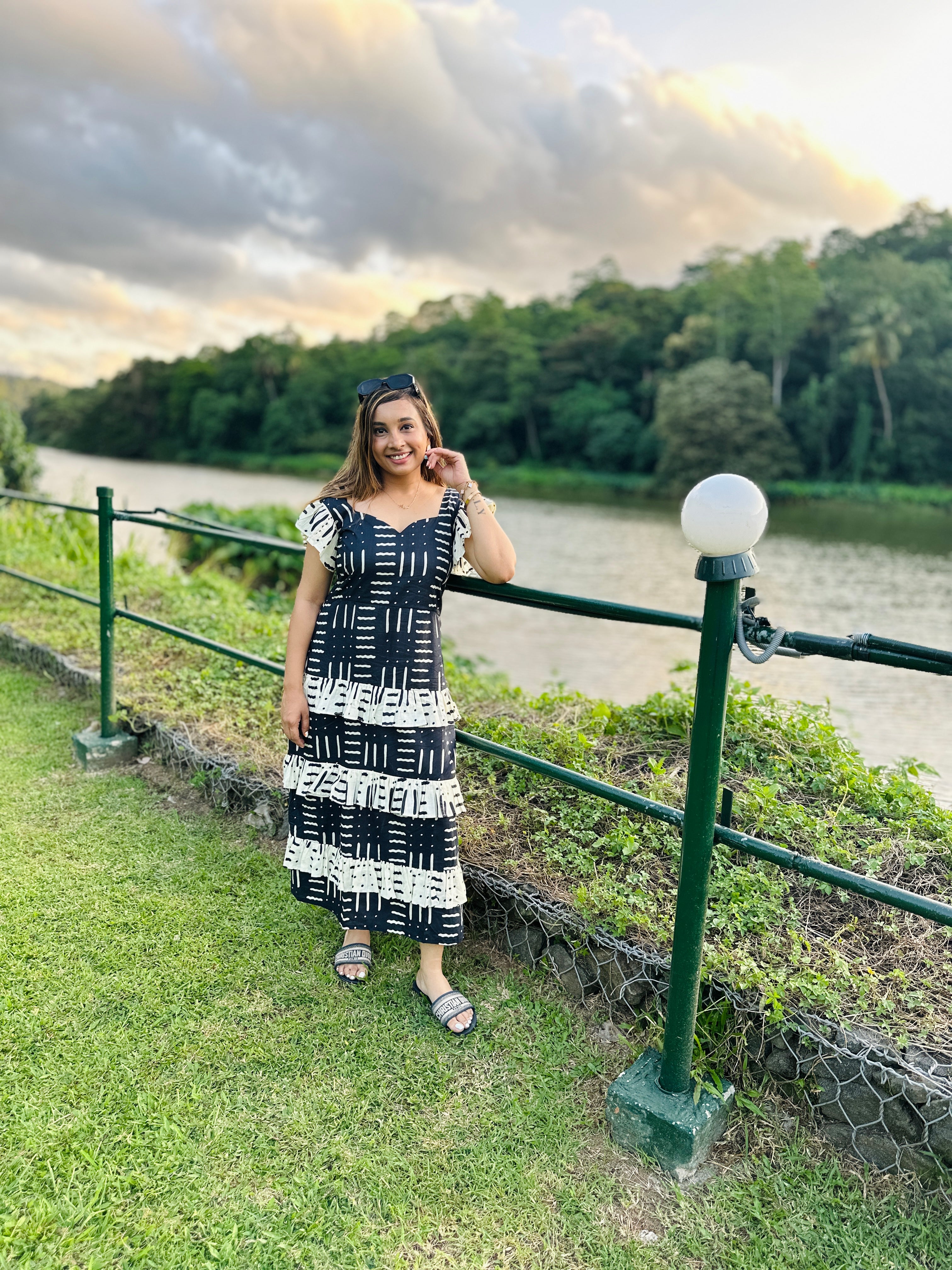 Blue And Cream Family-Twinning-Sets