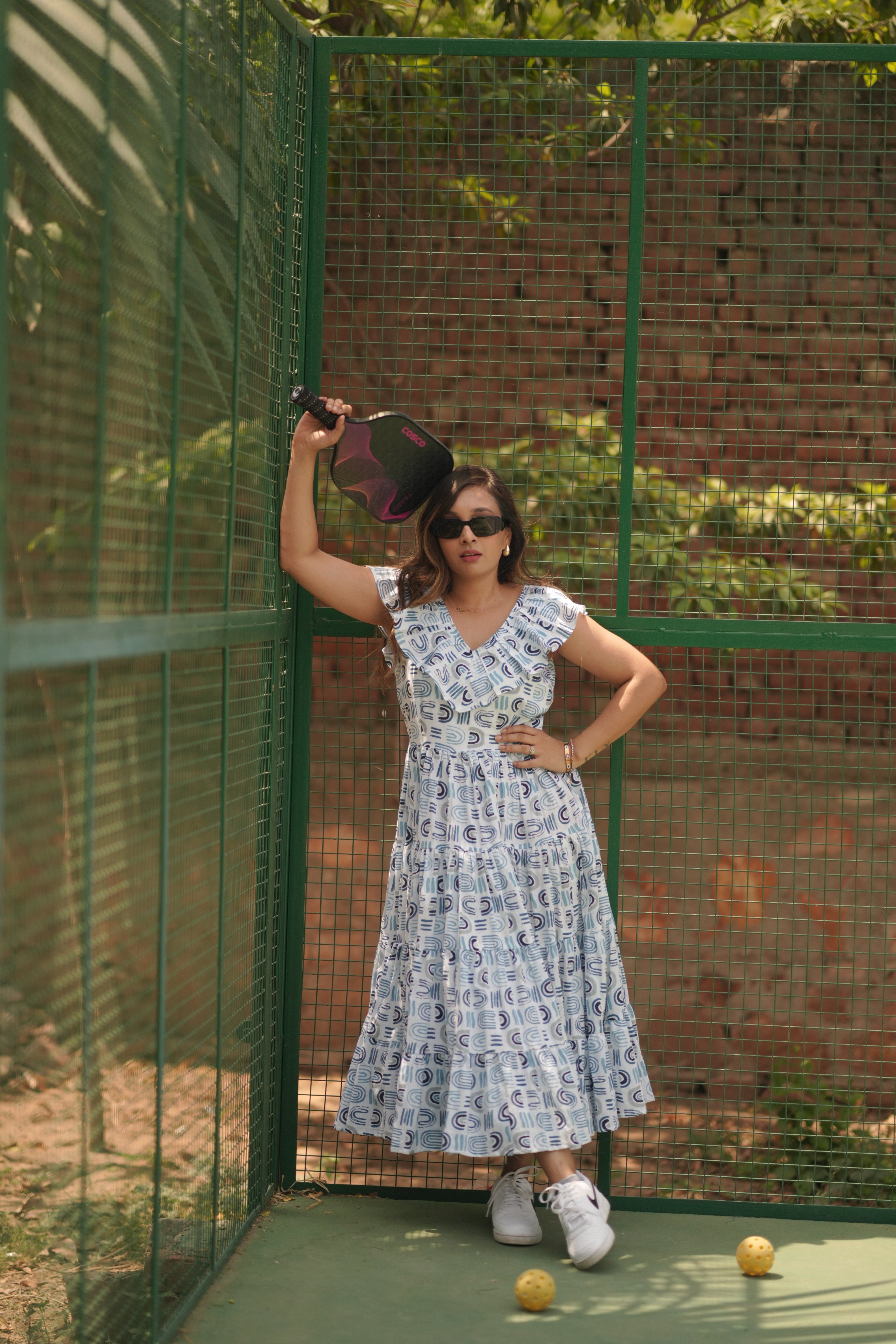 Indigo 100% cotton twinning sets for family | Summer cotton dresses