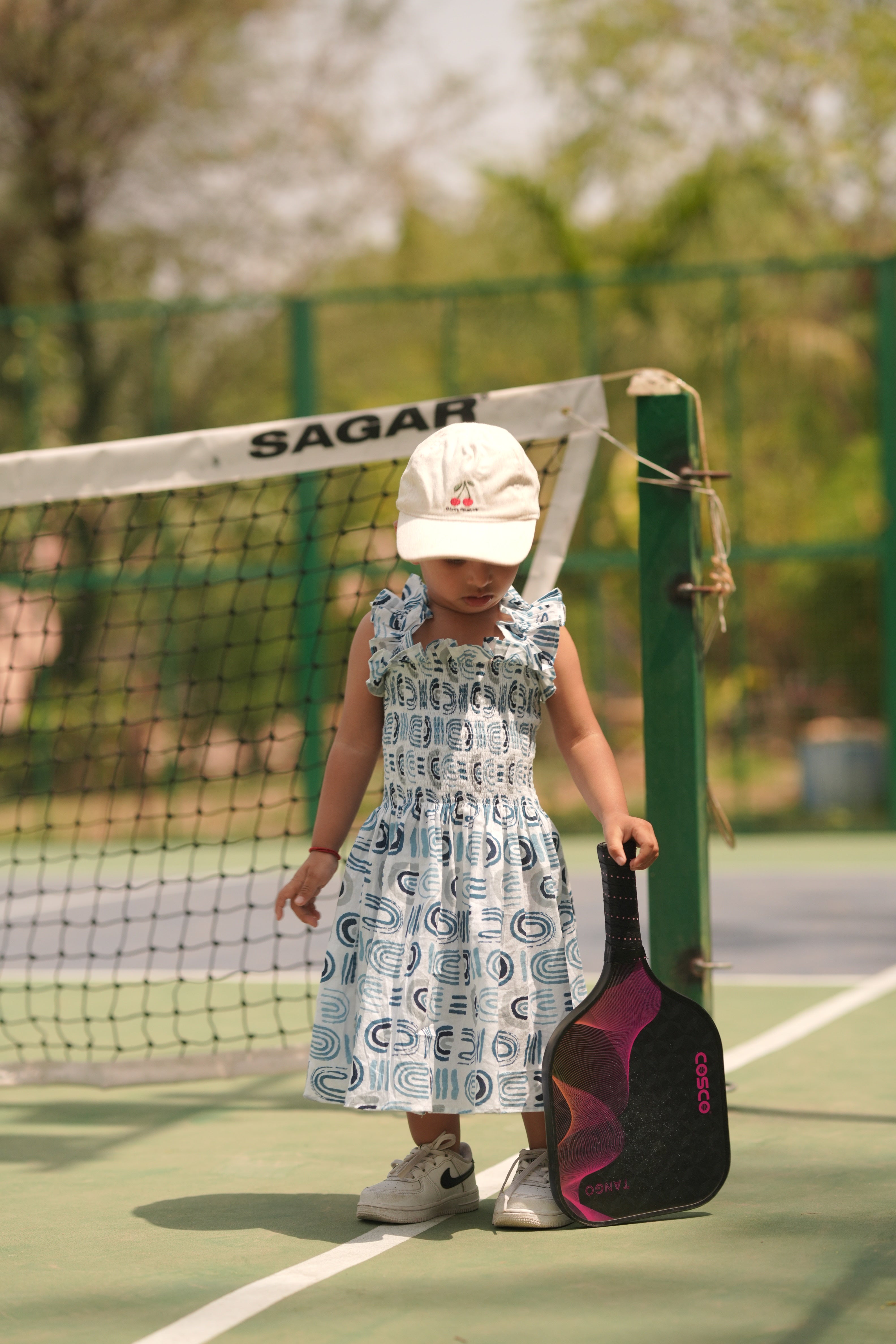 Indigo 100% cotton twinning sets for family | Summer cotton dresses