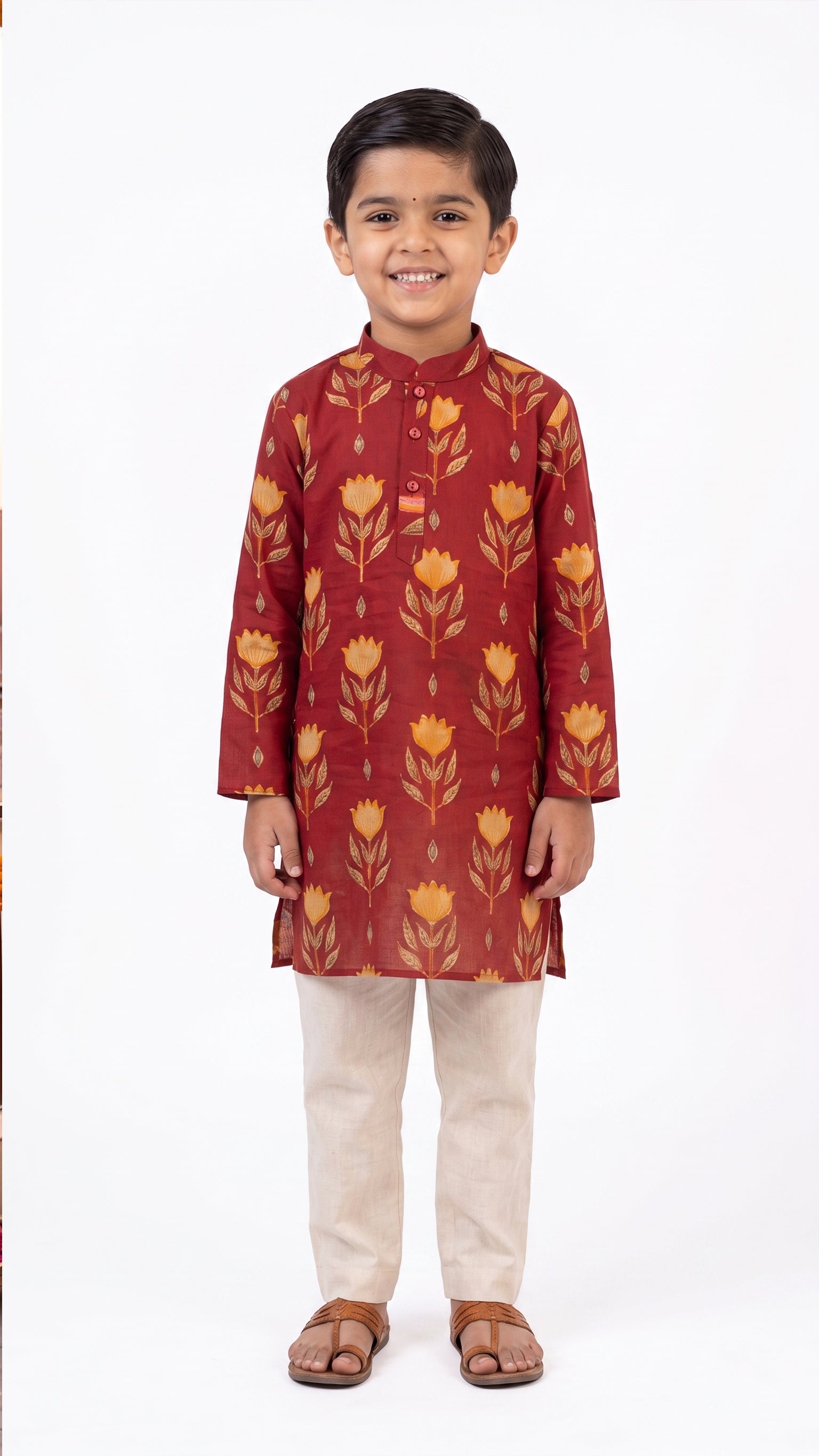 The Sindoor Botanica Family Twinning Sets | Festive Wear Matching Family Outfits