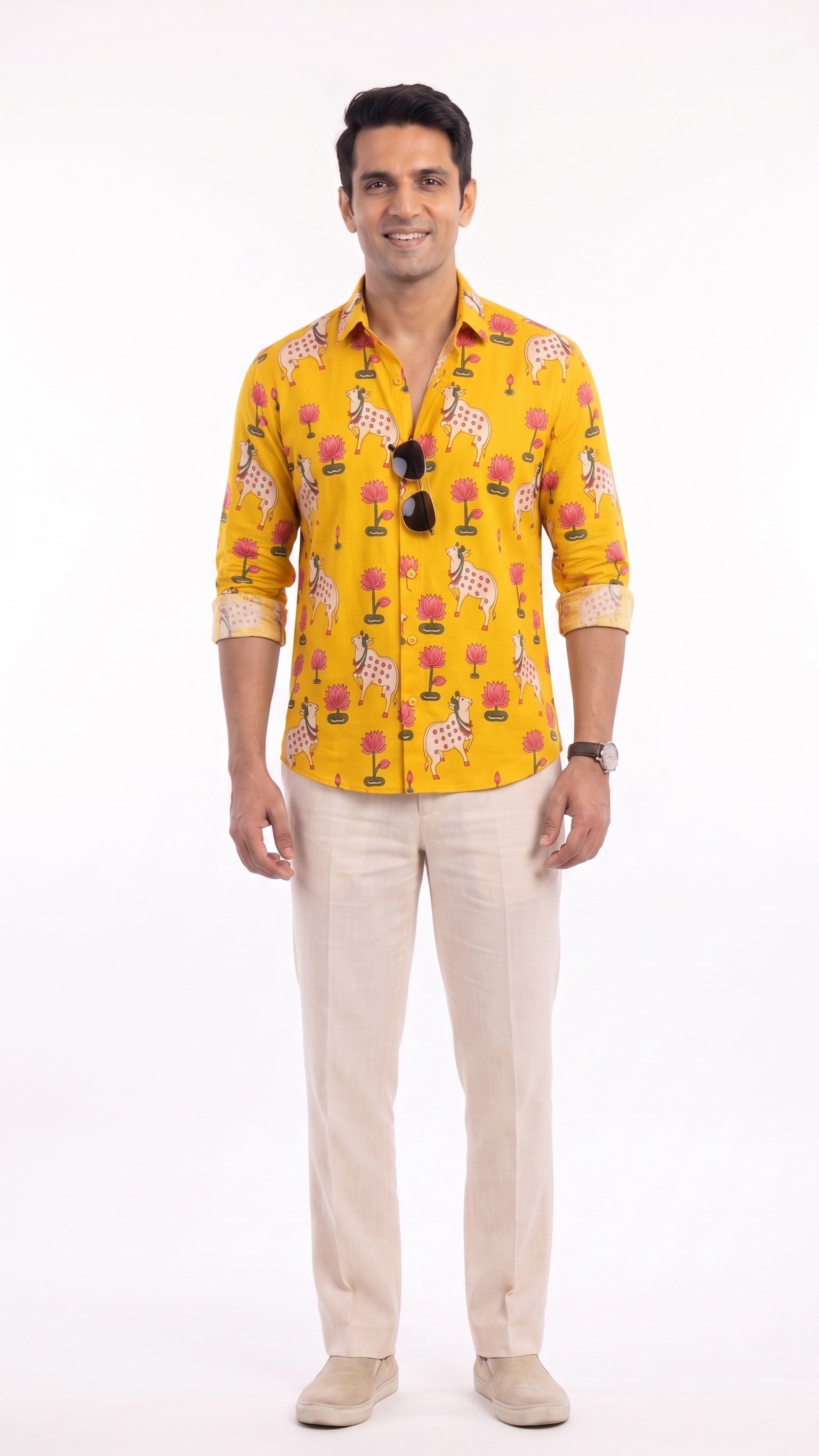 The Pichwai Bloom Family Twinning Sets for family | Festive Wear Matching Outfits