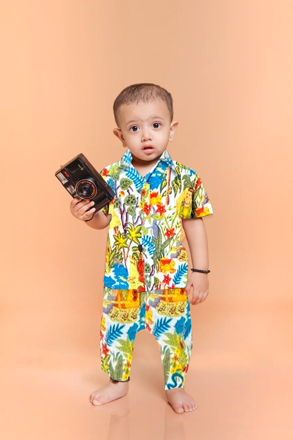 alexander-frida-garden-print-baby-boy Coord Set (Shirt and Pant)
