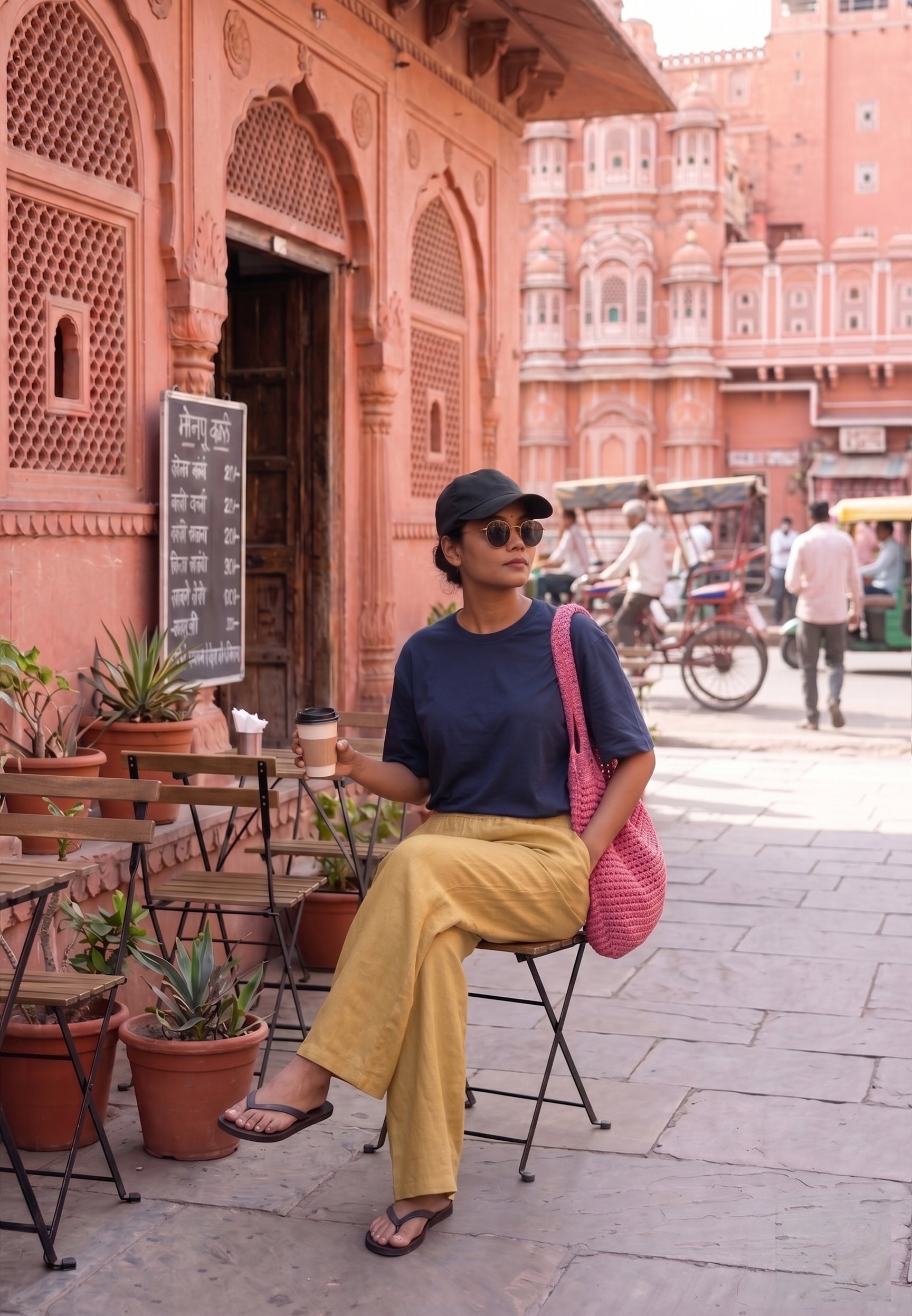 Women cotton palazzo pants for summers with pockets available in 9 colors