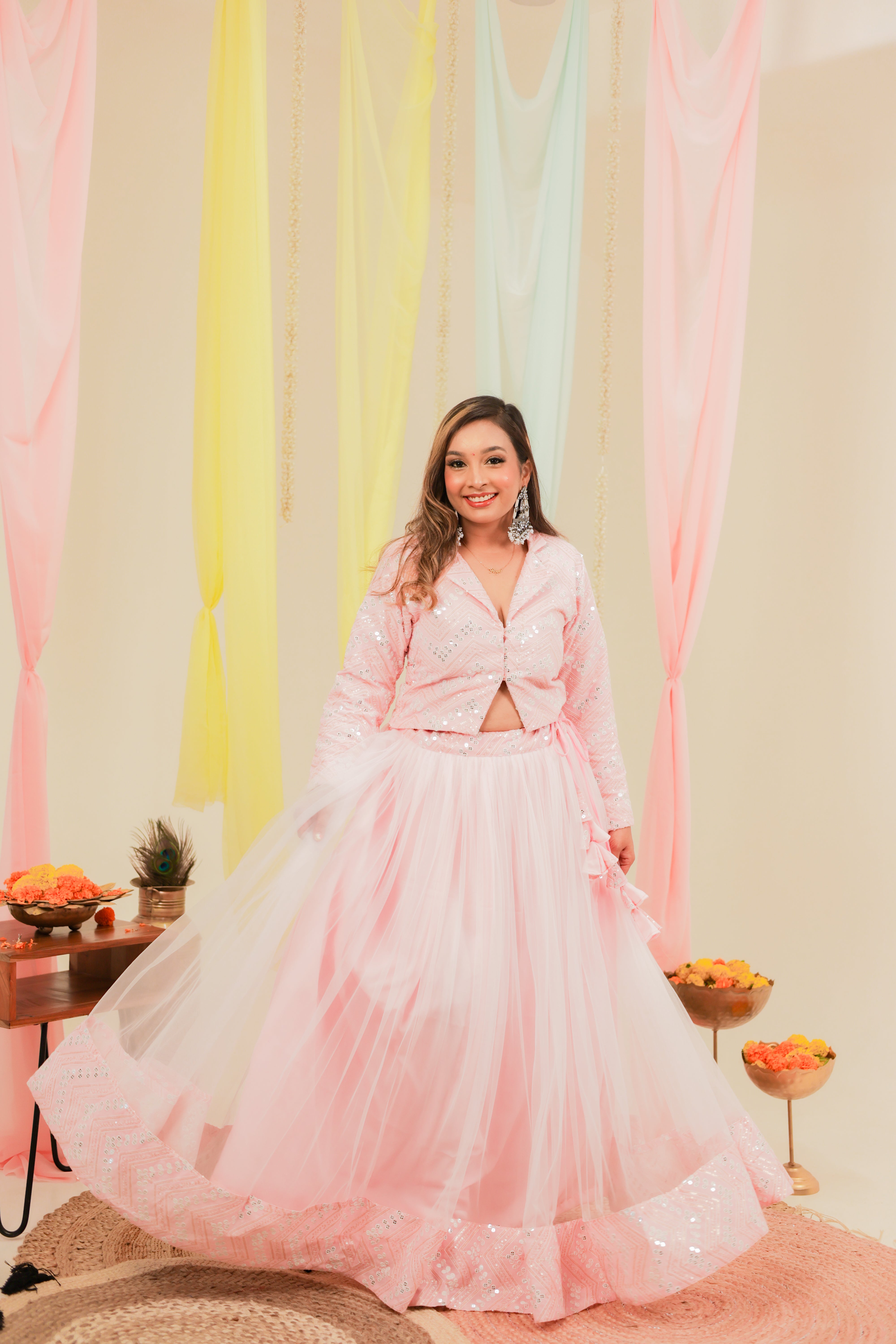 Shahi Gulab Pink Family-Twinning-Sets