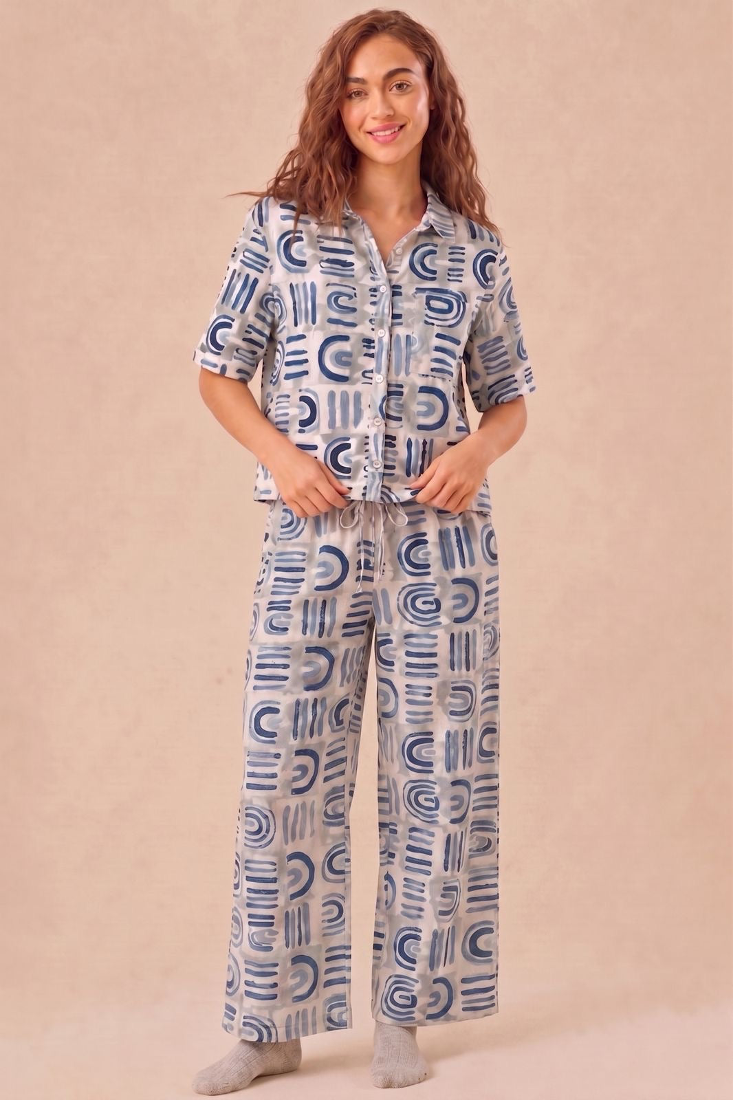 The Summer Sorbet Collection Night Suits for Women ( Pant and Shirt )