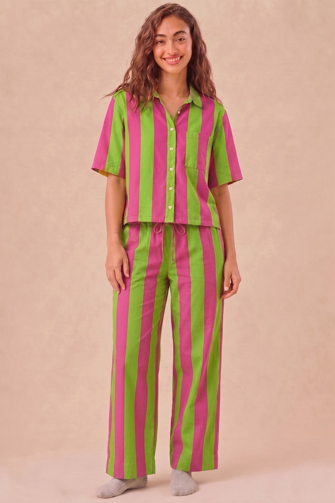The Summer Sorbet Collection Night Suits for Women ( Pant and Shirt )