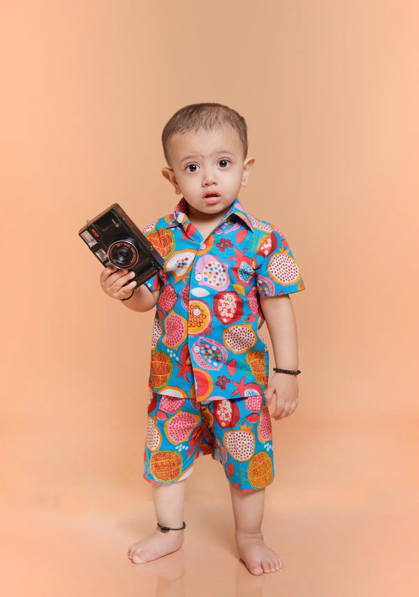 Dragon Fruit Boy Co-ords Set for Adventurous Kids