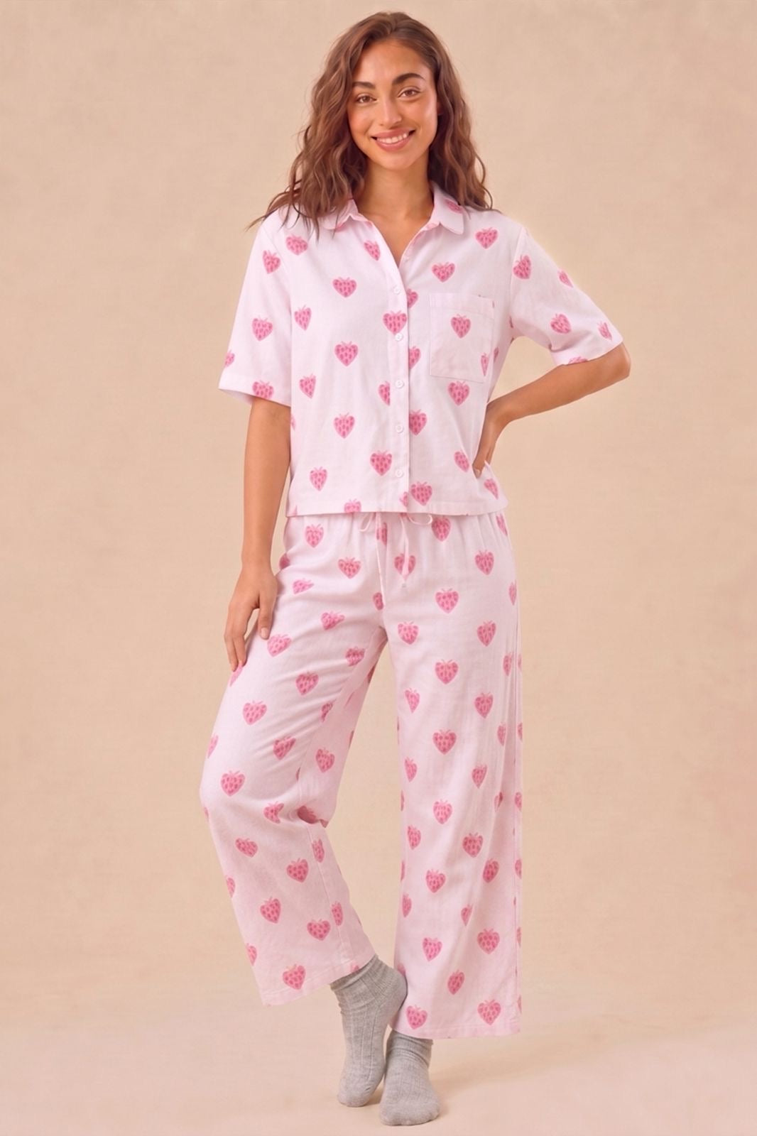 The Summer Sorbet Collection Night Suits for Women ( Pant and Shirt )