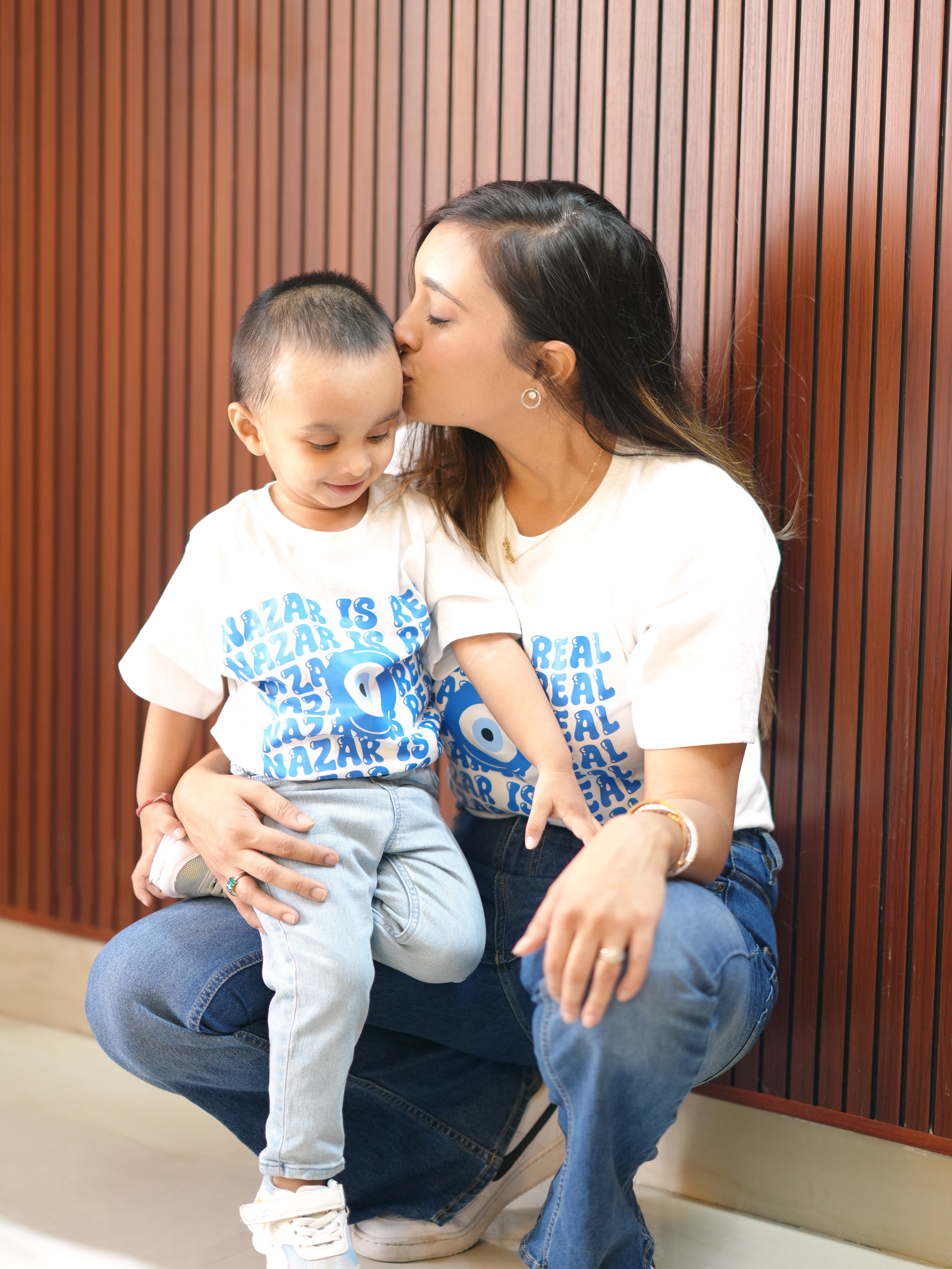 Greek Eye Family Twinning T-Shirt – "Nazar is Real
