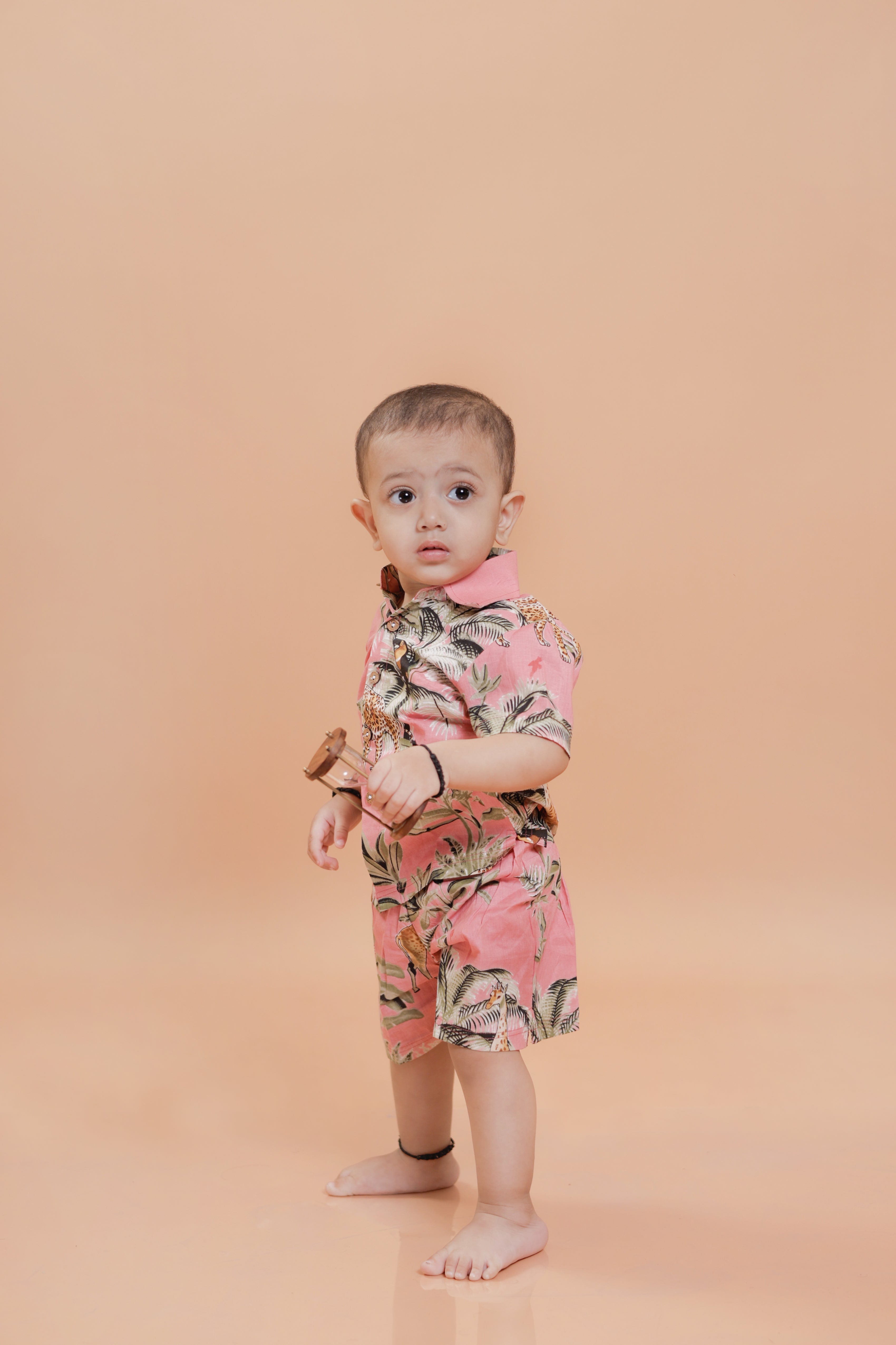 Pink Jungle Print Family-Twinning-Sets