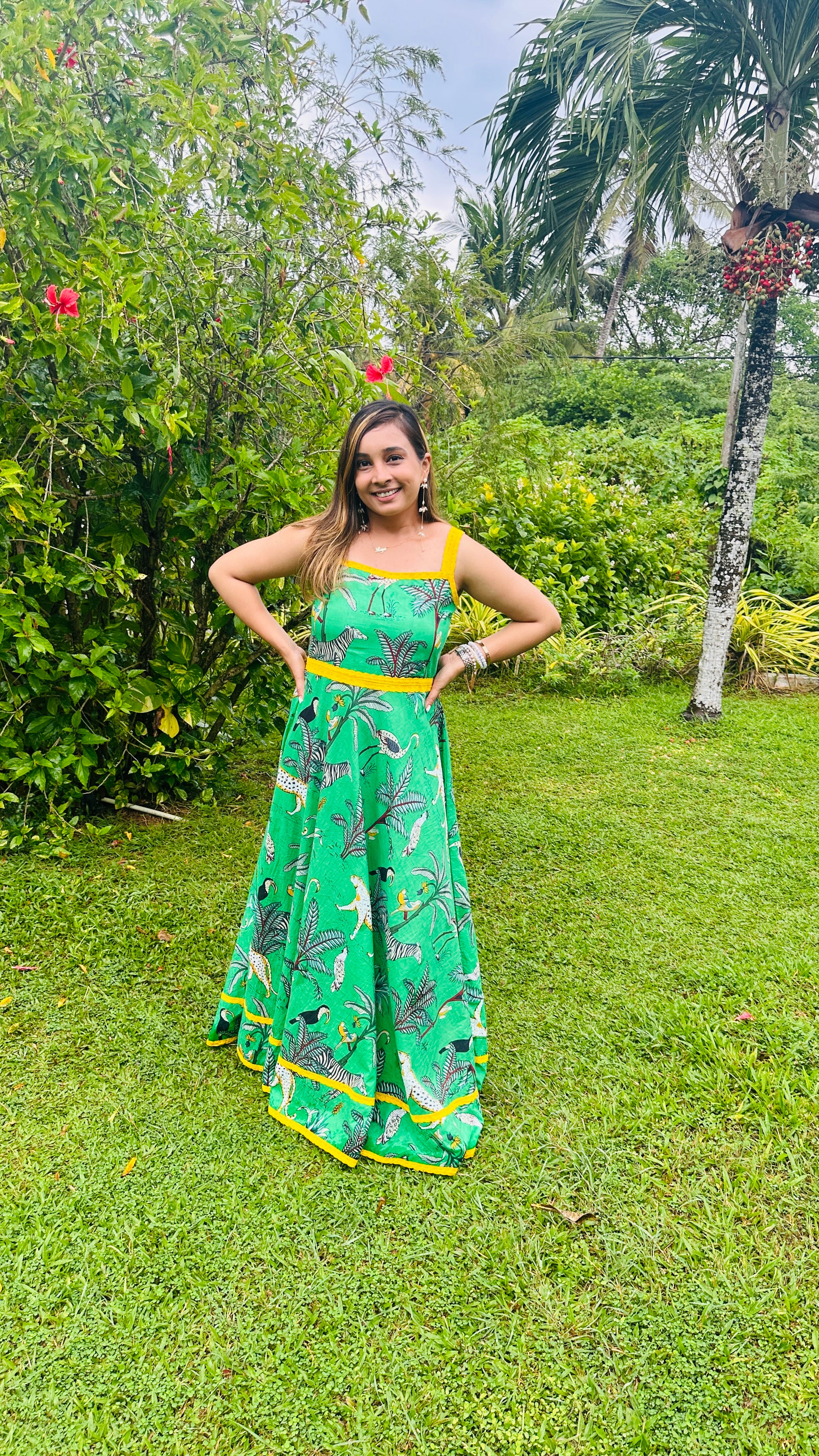 Green Jungle Tiger Family-Twinning-Sets