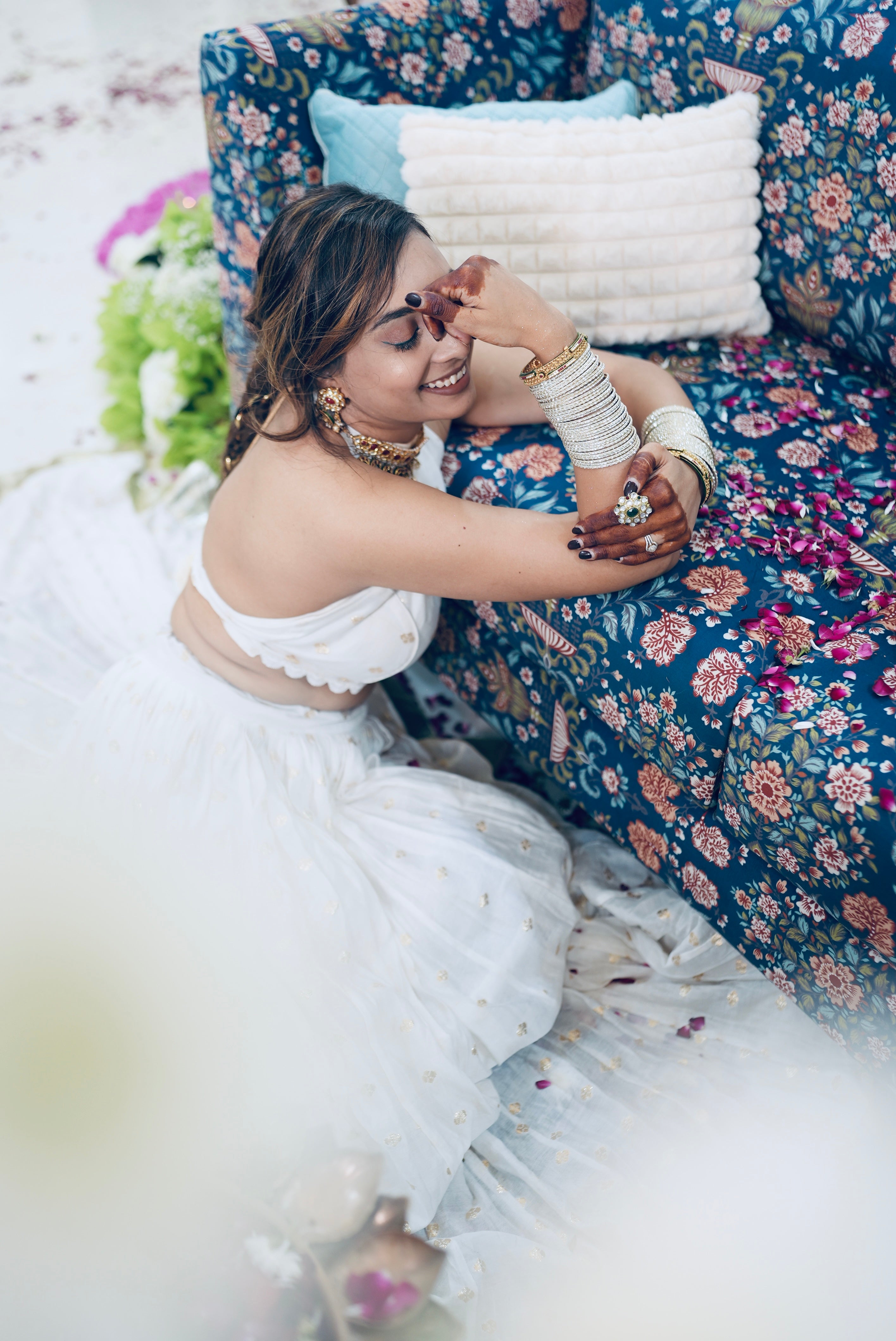 Ivory and Gold  Lehenga Sets for Mother and Daughter | Kurta for Father and Son | Family Twinning Sets for Festivals and Wedding