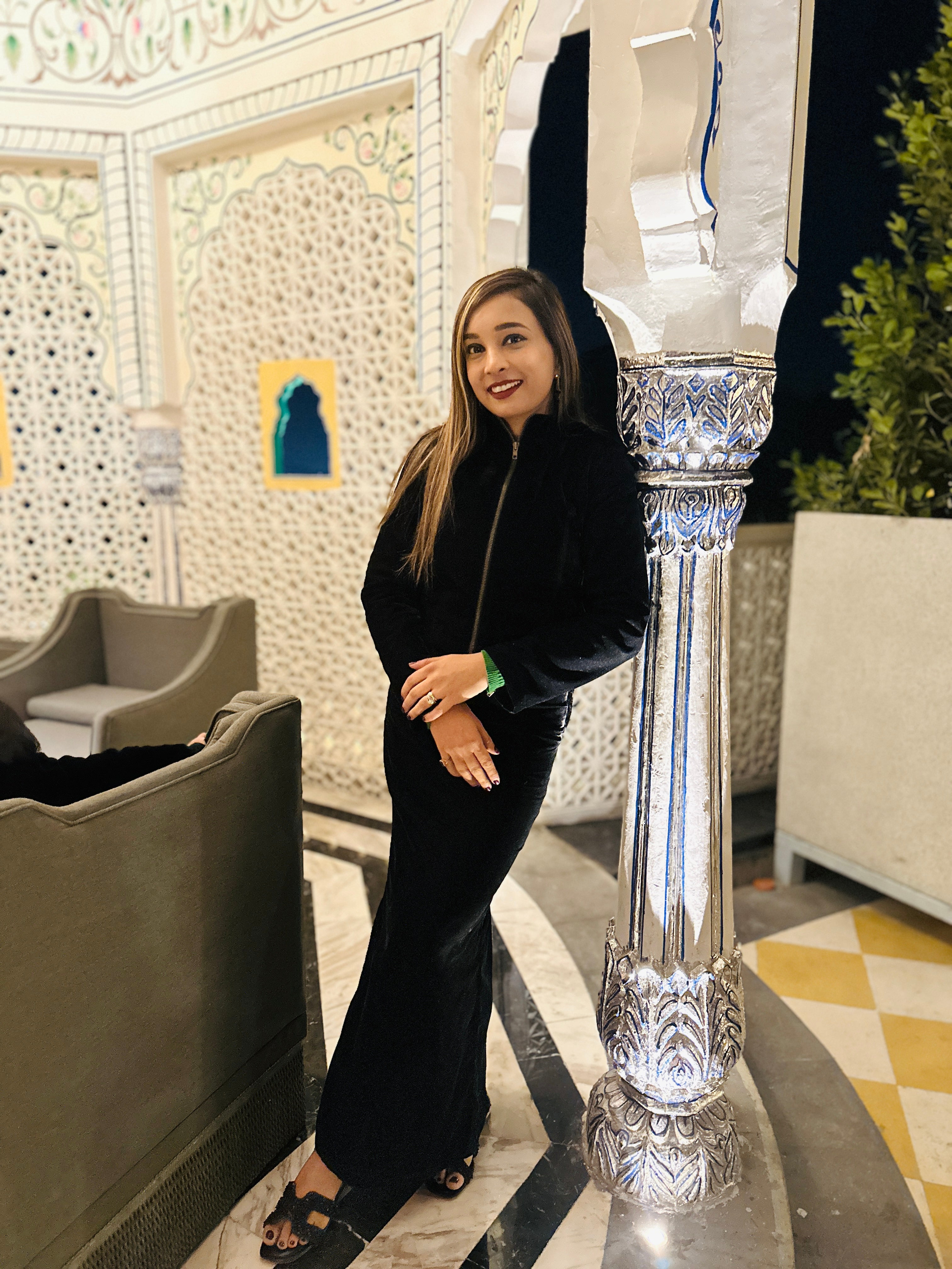 Black Velvet Family Twnning Outfits Perfect for Christmas, New Year and Parties