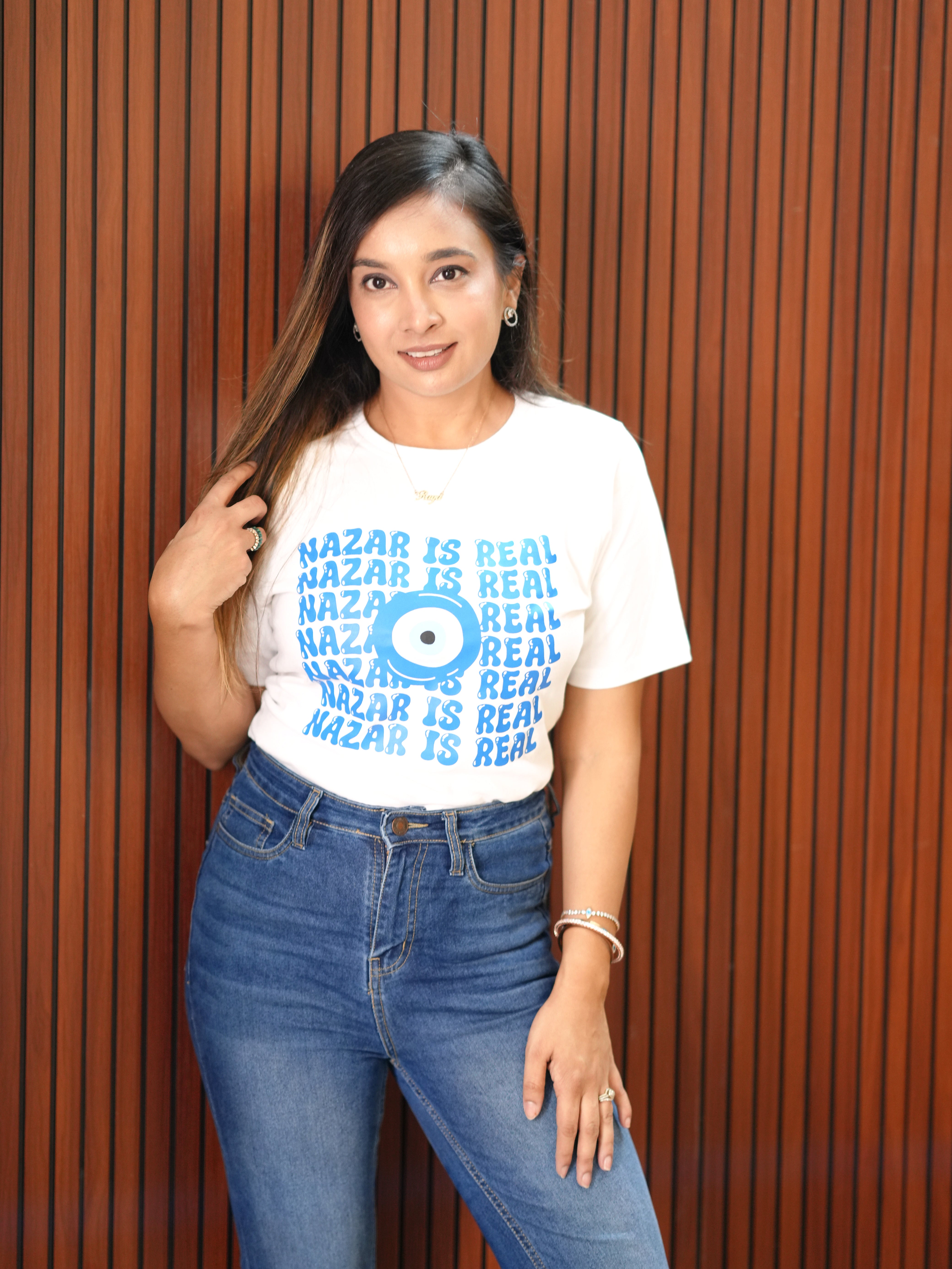 Greek Eye Family Twinning T-Shirt – "Nazar is Real