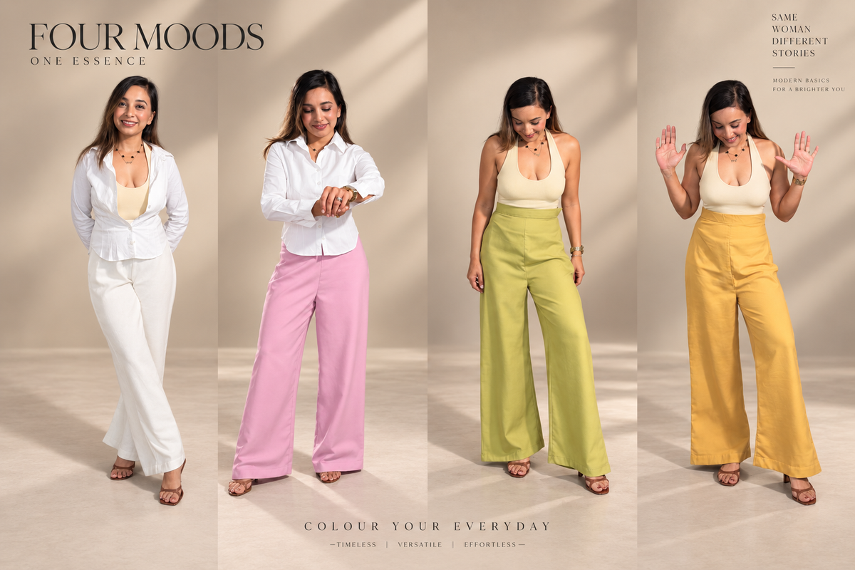 High Waist Pants for Office, Party and Brunch