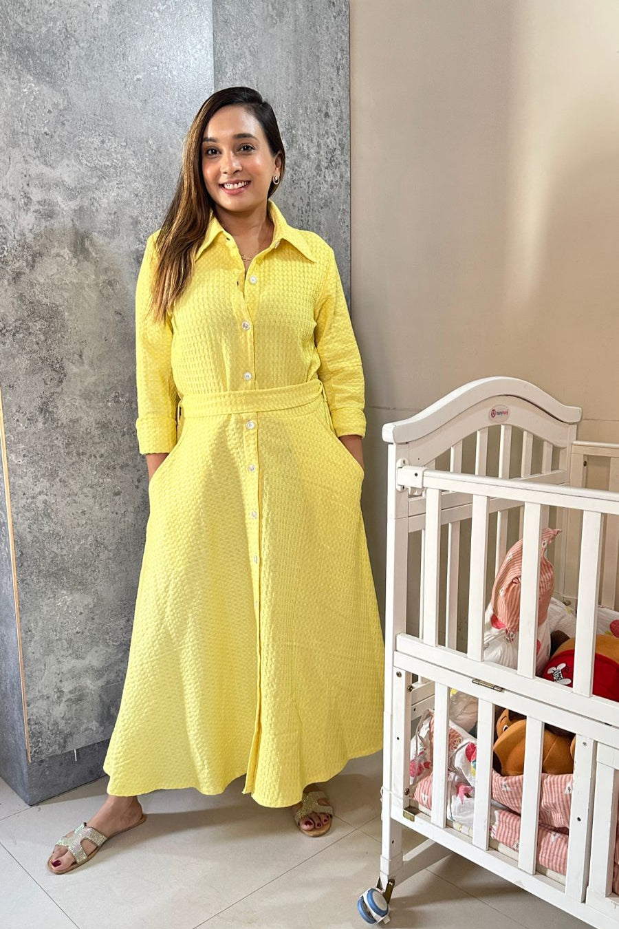 Yellow Co Ord Set Women