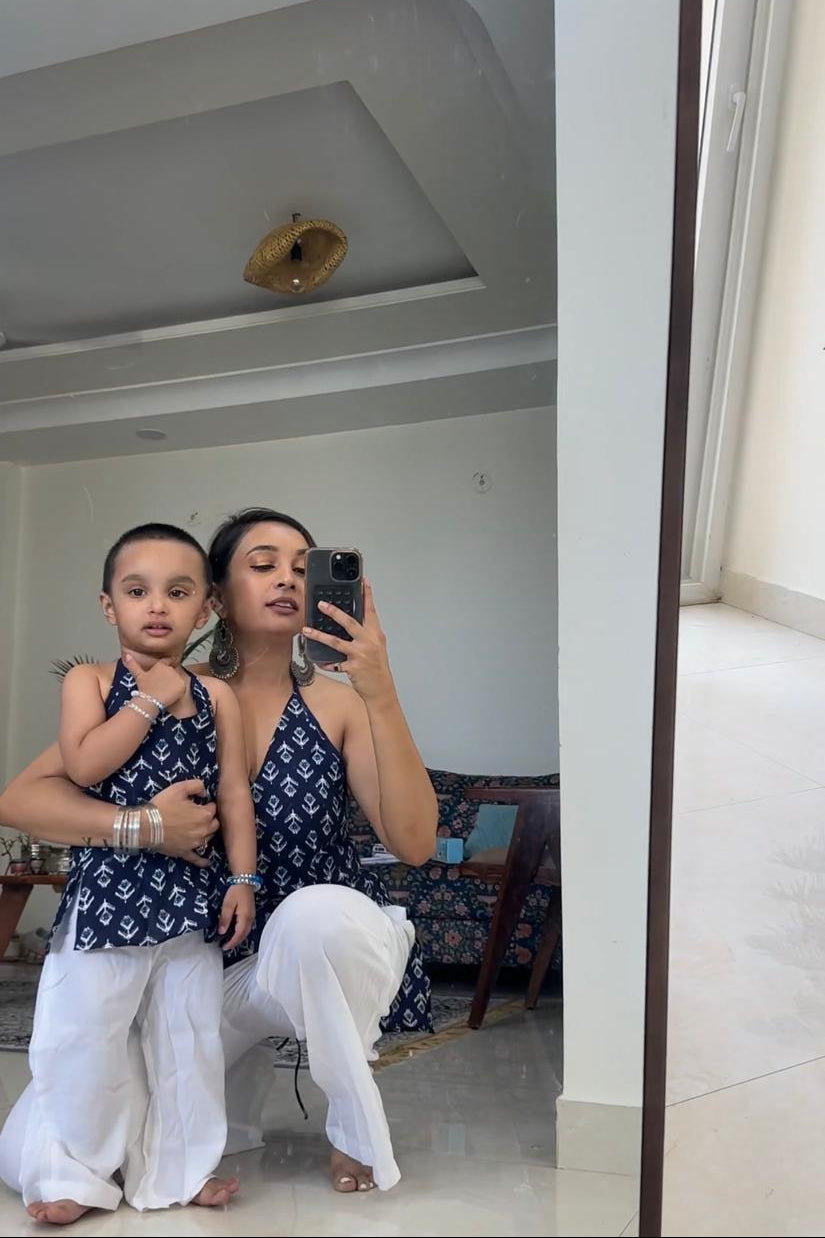 The Indigo Edit | Coordset for mother and daughter